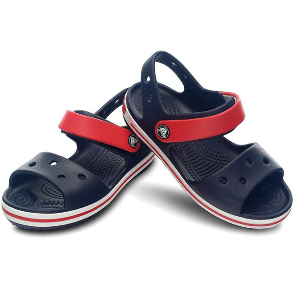 Crocs Crocband Sandale Kids - Navy/Rot